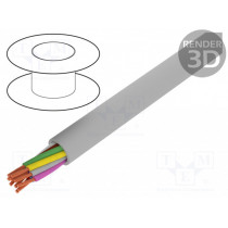 S30112; Wire; BiT LiYY; 10x0,75mm2; unshielded; 300/300V; PVC; Cu; stranded; BITNER