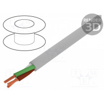 S30128; Wire; BiT LiYY; 3x1mm2; unshielded; 300/300V; PVC; Cu; stranded; BITNER