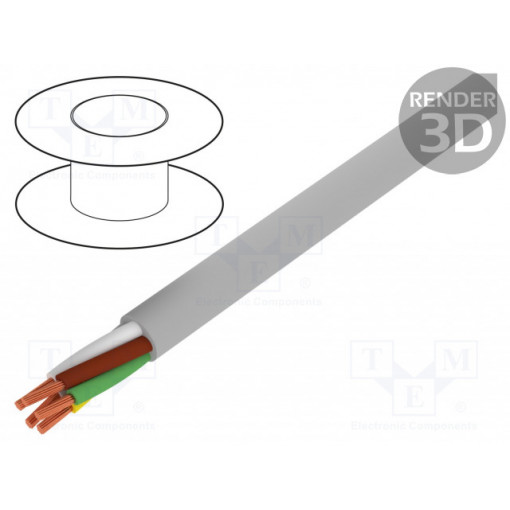 S33112; Wire; BiT LiHH; 4x1mm2; unshielded; 300/300V; LSZH; Cu; stranded; BITNER