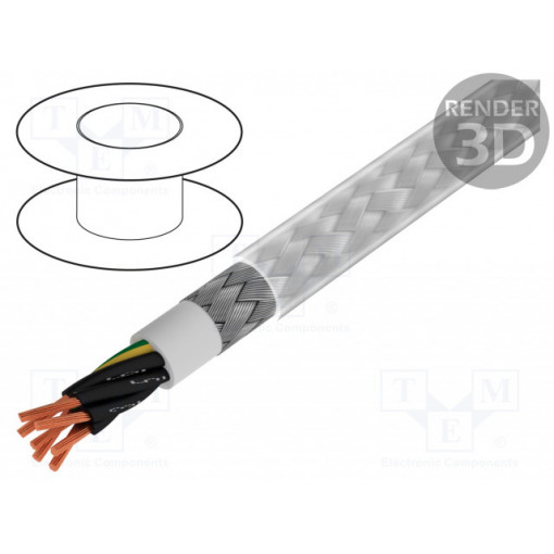 S54324; Wire; BiT 500 CY; 7G0,75mm2; tinned copper braid; PVC; 300/500V; BITNER