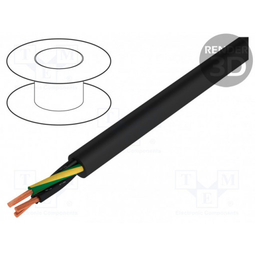 S66233; Wire; BiT 1000 FR; 3G1,5mm2; unshielded; 0.6/1kV; PVC; Cu; stranded; BITNER