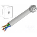 TI0006; Wire; BiTLAN U/UTP; 5e; data transmission; solid; Cu; 4x2x24AWG; BITNER TI0006; Wire; BiTLAN U/UTP; 5e; data transmission; solid; Cu; 4x2x24AWG; BITNER