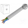 TI0044; Wire; BiTLAN U/UTP; 6; data transmission; solid; Cu; 4x2x23AWG; PVC; BITNER TI0044; Wire; BiTLAN U/UTP; 6; data transmission; solid; Cu; 4x2x23AWG; PVC; BITNER