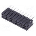 BL 21/650/20 S; Socket; pin strips; female; PIN: 20; straight; 2.54mm; THT; 2x10; FISCHER ELEKTRONIK BL 21/650/20 S; Socket; pin strips; female; PIN: 20; straight; 2.54mm; THT; 2x10; FISCHER ELEKTRONIK