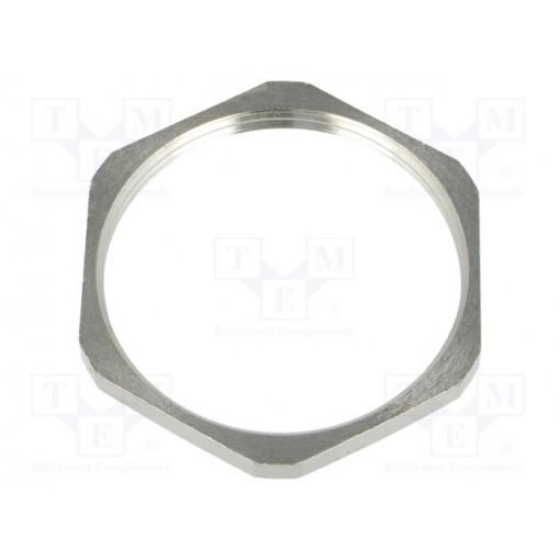 2703; Nut; PG36; brass; nickel; 51mm; Thread: PG; BM GROUP