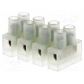 BM 92CS4; Terminal block; screw terminal; 2.5mm2; 250V; ways: 4; terminals: 8; BM GROUP
