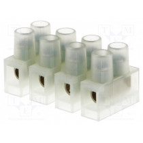 BM 92CS4; Terminal block; screw terminal; 2.5mm2; 250V; ways: 4; terminals: 8; BM GROUP BM 92CS4; Terminal block; screw terminal; 2.5mm2; 250V; ways: 4; terminals: 8; BM GROUP