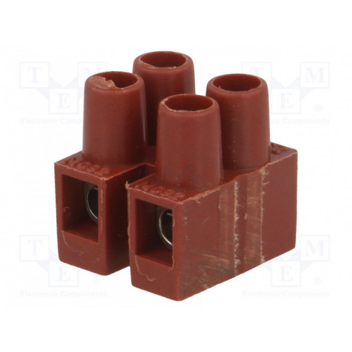 BM 92FS2; Terminal block; screw terminal; 2.5mm2; 250V; ways: 2; terminals: 4; BM GROUP BM 92FS2; Terminal block; screw terminal; 2.5mm2; 250V; ways: 2; terminals: 4; BM GROUP