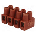 BM 92FS4; Terminal block; screw terminal; 2.5mm2; 250V; ways: 4; terminals: 8; BM GROUP