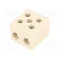 9523; Terminal block; screw terminal; 16mm2; 450V; ways: 2; terminals: 4; BM GROUP