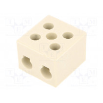 9523; Terminal block; screw terminal; 16mm2; 450V; ways: 2; terminals: 4; BM GROUP 9523; Terminal block; screw terminal; 16mm2; 450V; ways: 2; terminals: 4; BM GROUP