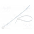 BMB1436; Cable tie; L: 140mm; W: 3.6mm; polyamide; 180N; natural; Ømax: 33mm; BM GROUP