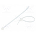 BMB2936; Cable tie; L: 300mm; W: 3.6mm; polyamide; 180N; natural; Ømax: 76mm; BM GROUP