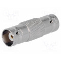 ; Coupler; BNC socket,both sides; straight; 