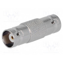 ; Coupler; BNC socket,both sides; straight; 