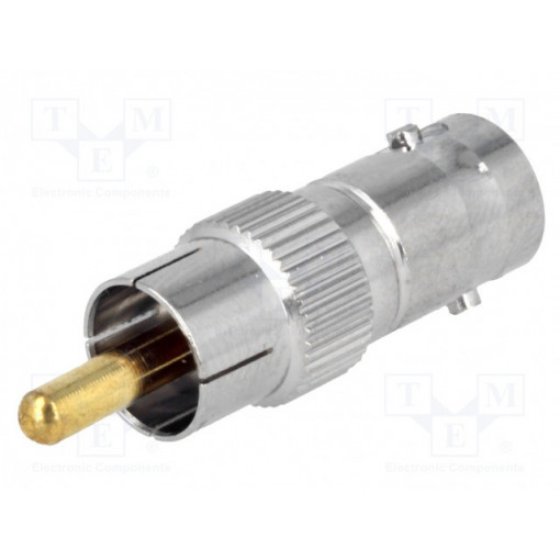 ; Adapter; BNC socket,RCA plug; ; Adapter; BNC socket,RCA plug;