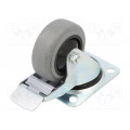 BPPC 0801 7000; Transport wheel; Ø: 80mm; W: 32mm; H: 105mm; antistatic; 80kg; COLSON