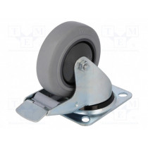 BPPF 1001 5100; Transport wheel; Ø: 100mm; W: 32mm; H: 128mm; torsional with lock; COLSON