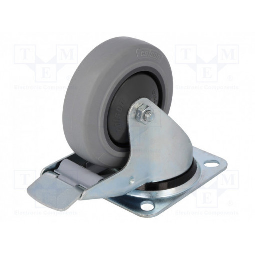 BPPF 1001 5100; Transport wheel; Ø: 100mm; W: 32mm; H: 128mm; torsional with lock; COLSON
