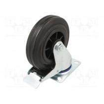 BPPM 1251 2100; Transport wheel; Ø: 125mm; W: 38mm; H: 156mm; torsional with lock; COLSON