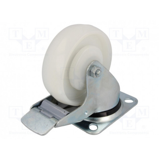 BPPN 1001 5100; Transport wheel; Ø: 100mm; W: 30mm; H: 128mm; torsional with lock; COLSON
