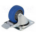 BPPR 0801 5100; Transport wheel; Ø: 80mm; W: 32mm; H: 105mm; torsional with lock; COLSON BPPR 0801 5100; Transport wheel; Ø: 80mm; W: 32mm; H: 105mm; torsional with lock; COLSON