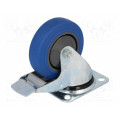 BPPR 1001 5100; Transport wheel; Ø: 100mm; W: 32mm; H: 128mm; torsional with lock; COLSON BPPR 1001 5100; Transport wheel; Ø: 100mm; W: 32mm; H: 128mm; torsional with lock; COLSON