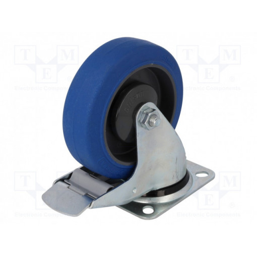 BPPR 1251 5100; Transport wheel; Ø: 125mm; W: 32mm; H: 156mm; torsional with lock; COLSON