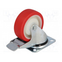 BPPU 1001 5100; Transport wheel; Ø: 100mm; W: 30mm; H: 128mm; torsional; 150kg; COLSON