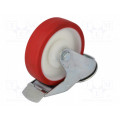 BPPU 1255 5000; Transport wheel; Ø: 125mm; W: 30mm; H: 156mm; torsional with lock; COLSON BPPU 1255 5000; Transport wheel; Ø: 125mm; W: 30mm; H: 156mm; torsional with lock; COLSON