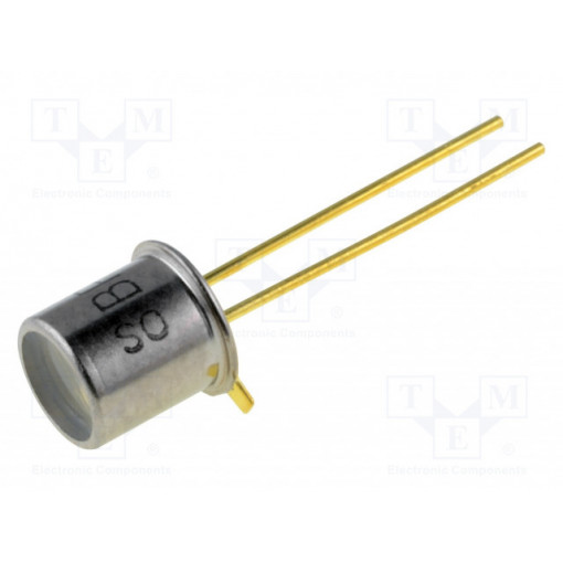 BPX 65; PIN IR photodiode; TO18; 850nm; 350-1100nm; 40°; Mounting: THT; 1nA; OSRAM