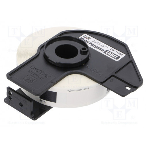 DK-11204; Label; Width: 17mm; Colour: white; Character colour: black; L: 54mm; BROTHER