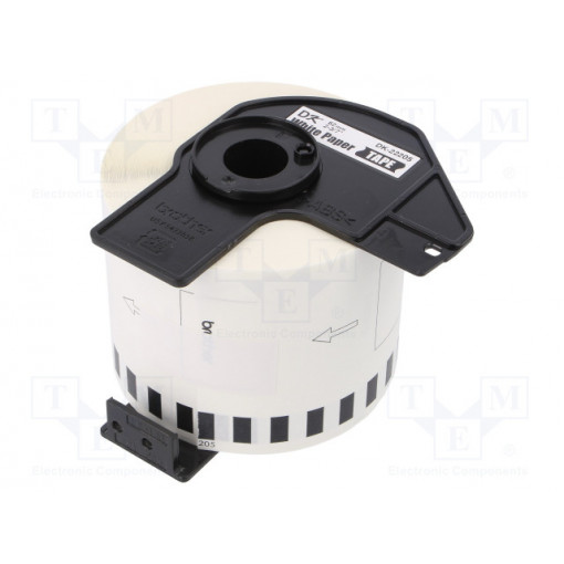 DK-22205; Label; Width: 62mm; Colour: white; Character colour: black; glued; BROTHER