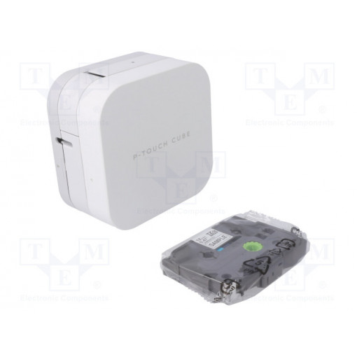 PT-P300BT; Drukarka etykiet; Interfejs: Bluetooth; Rozdzielczość: 180dpi; BROTHER