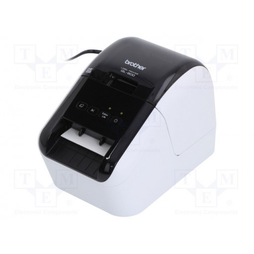QL-800; Drukarka etykiet; Interfejs: USB 2.0; Rozdzielczość: 300dpi; BROTHER