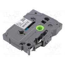 TZE-211; Tape; Width: 6mm; Colour: white; Character colour: black; L: 8m; BROTHER