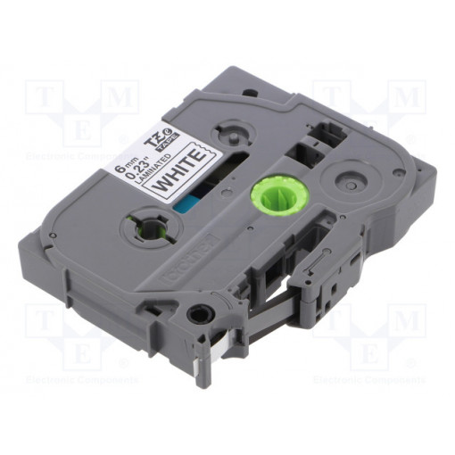 TZE-211; Tape; Width: 6mm; Colour: white; Character colour: black; L: 8m; BROTHER