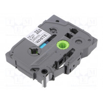 TZE-231; Tape; Width: 12mm; Colour: white; Character colour: black; L: 8m; BROTHER