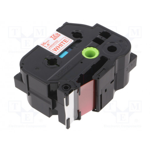 TZE-262; Tape; Width: 36mm; Colour: white; Character colour: red; L: 8m; BROTHER