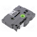 TZE-315; Tape; Width: 6mm; Colour: black; Character colour: white; L: 8m; BROTHER