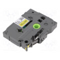 TZE-611; Tape; Width: 6mm; Colour: yellow; Character colour: black; L: 8m; BROTHER