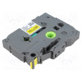 TZE-631; Tape; Width: 12mm; Colour: yellow; Character colour: black; L: 8m; BROTHER