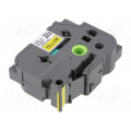 TZE-651; Tape; Width: 24mm; Colour: yellow; Character colour: black; L: 8m; BROTHER