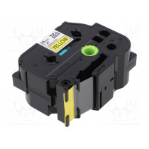 TZE-661; Tape; Width: 36mm; Colour: yellow; Character colour: black; L: 8m; BROTHER