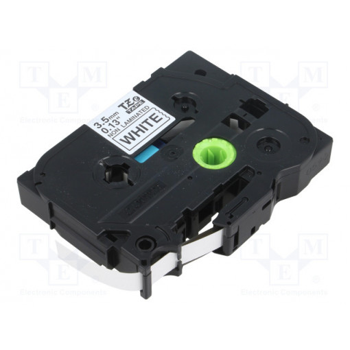 TZE-N201; Tape; Width: 3.5mm; Colour: white; Character colour: black; L: 8m; BROTHER