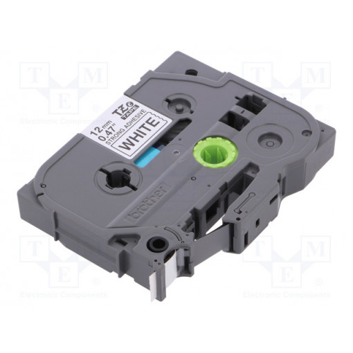 TZE-S231; Tape; Width: 12mm; Colour: white; Character colour: black; L: 8m; BROTHER