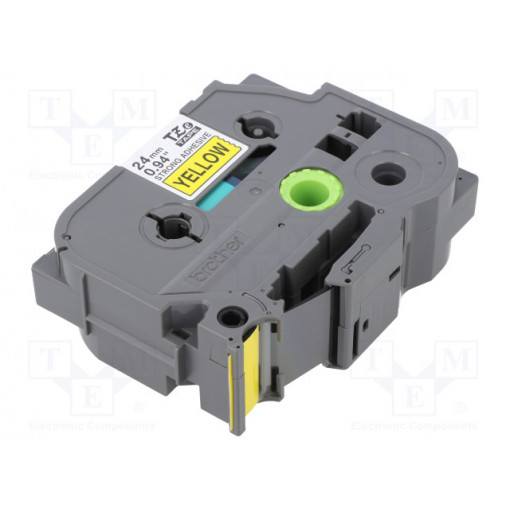 TZE-S651; Tape; Width: 24mm; Colour: yellow; Character colour: black; L: 8m; BROTHER