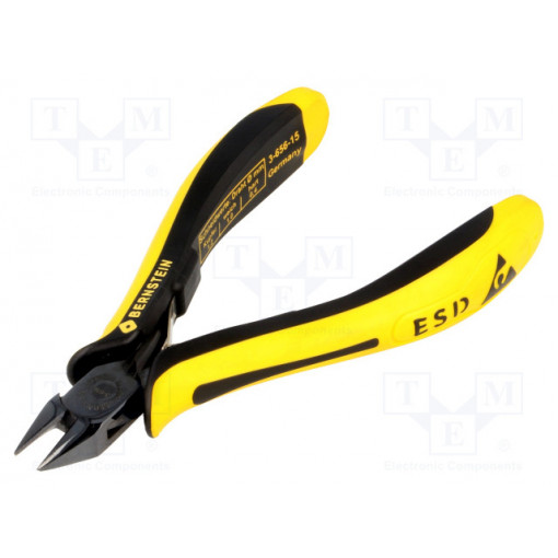 3-656-15; Pliers; side,cutting,precision; ESD; Pliers len: 125mm; BERNSTEIN