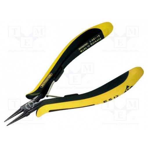 3-681-15; Pliers; round; ESD; 130mm; BERNSTEIN