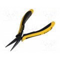3-686-15; Pliers; half-rounded nose,elongated; ESD; 140mm; BERNSTEIN